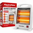 ElectroMate Quartz Heater - 800W Heater ya Umeme ya Chumba - 2