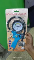3-in-1 Tire Inflator and Gauge Kit - 2