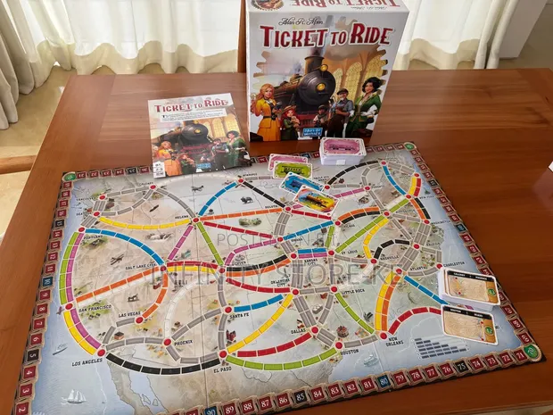 Ticket to Ride Board Game - 1
