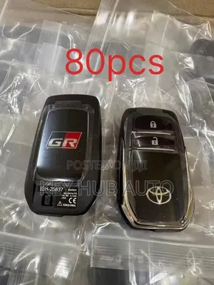 Ufunguo za Toyota Push-to-Start Zinapatikana
