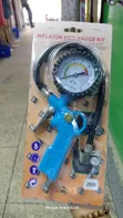 Air Pressure Tyre Gauge Inflating Gun - 1