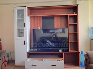 Well-Crafted MDF TV Stand (Up to 55")