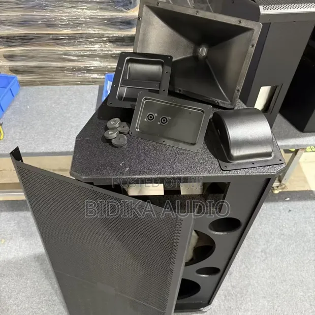 Empty Cabinet Stage Sound System Dual 15-Inch - 1