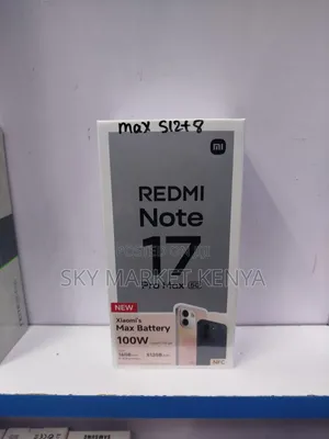 New Xiaomi Redmi Note 17 Pro Max 512GB Purple