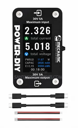 USB-C Power Meter Tester (30V/5A)