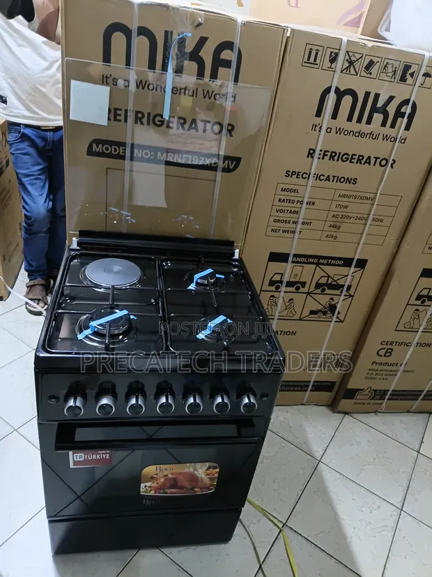 Roch 60x60 Jiko la Gesi na Hotplate ya Umeme - Uturuki - 1