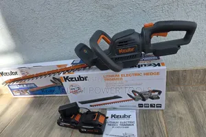 Kzbur Cordless Hedge Trimmer na Betri Mbili