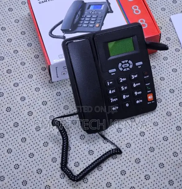 Simu ya Mezani ya GSM na Kadi ya SIM - 1