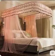 Modern Minimalist 2-Rail Stand Mosquito Net - 1