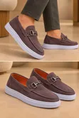 Santoni Suede Loafers - Men's Blue, Sizes 40-45 - 2