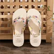 Ladies' Wedged Sandals - White, Sizes 36-41 - 2