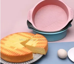 3D Silicone Circular Baking Tin