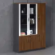 3-Door Wooden Filing Cabinet - 5