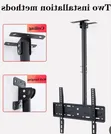 Universal Adjustable Ceiling TV Mount Bracket - 2
