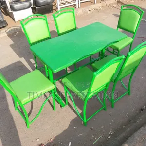 Set ya Viti vya Mgahawa na Meza ya Mstatili