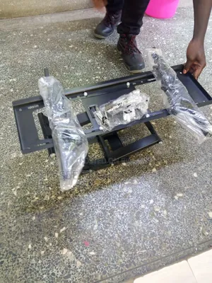 Space-Saving Double Arm TV Mount