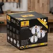 Kaisavilla 6-Piece Stainless Steel Cookware Set with Gold Handles - 1