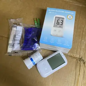 Electronic Blood Glucose Monitor Set with Case