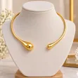 Statement Gold Necklace - 2