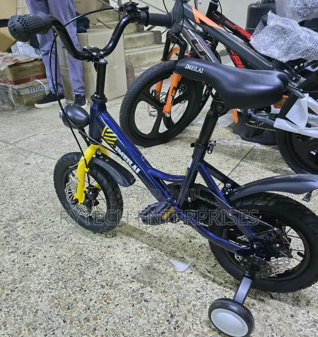 Baiskeli ya Watoto ya JMEILAI 12" yenye Disc Brakes - 1