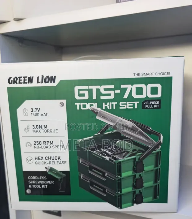 Green Lion GTS-700 Set ya Zana Vipande 213 - 1