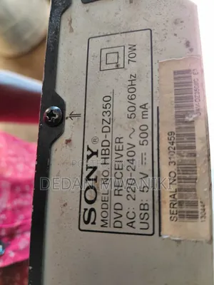 Sony DZ350 DVD Home Cinema System