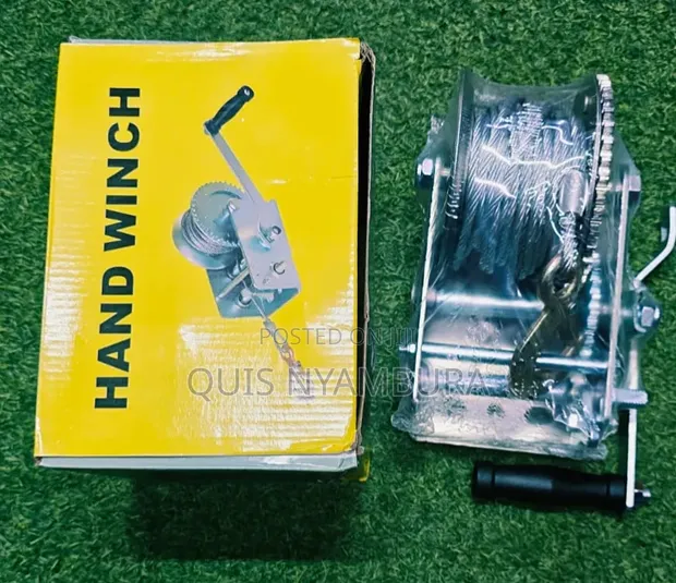 Hand Winch Mpya ya Mwongozo ya 2000lbs (900kg) - 1