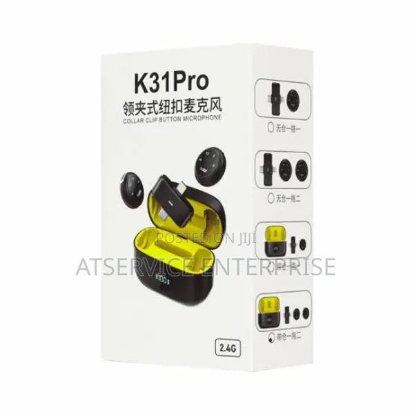 K31 Pro Wireless Microphone for TikTok & Reels - 1