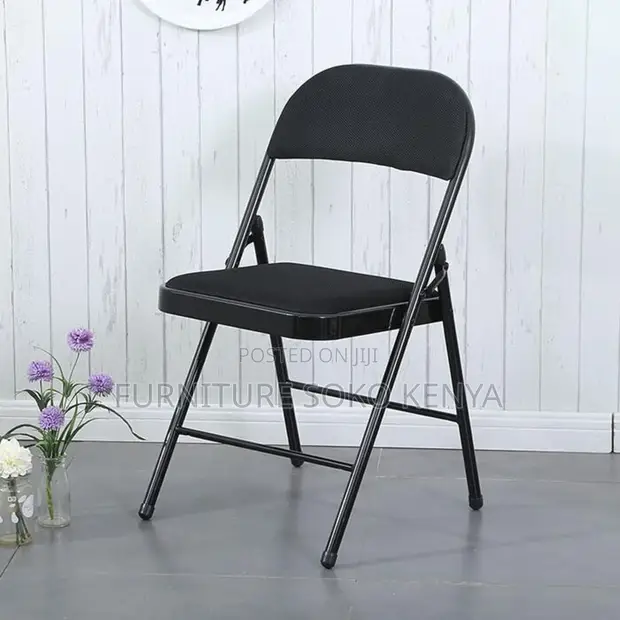 Compact Lightweight Foldable Office Chair - 1