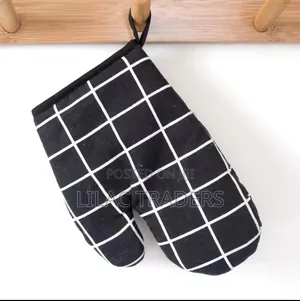 Cotton Insulated Oven Gloves with Mittens