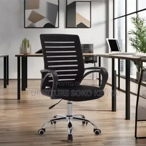 Strong Mesh Office Chair - Black