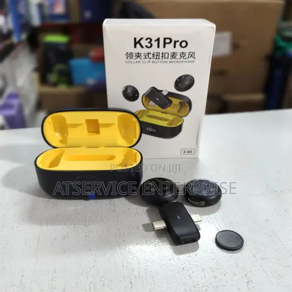 K31 Pro Wireless Microphone Set for Reviews - 1