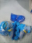 New Inline Skates Size 35-38 (M) Blue - 1