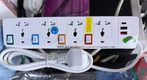High Astra 4-Way Universal Power Extension Cord with Surge Protector