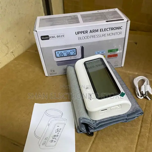 Kifaa cha Kupima Shinikizo la Damu Mkono wa Juu cha Kielektroniki na USB - 1