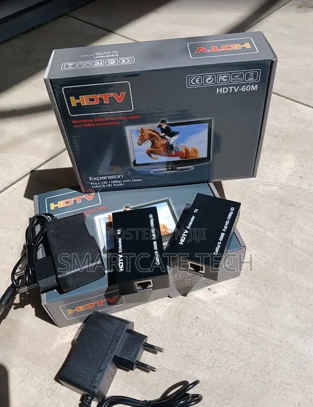 HDMI to RJ45 Extender Kit 60M 1080p - 1