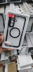 Xundd MagSafe Clear Case for Samsung Galaxy A27 5G (Black TPU) - 2