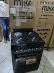 Jiko la Roch 60x60 la Kusimama na Oven - Nyeusi - 2