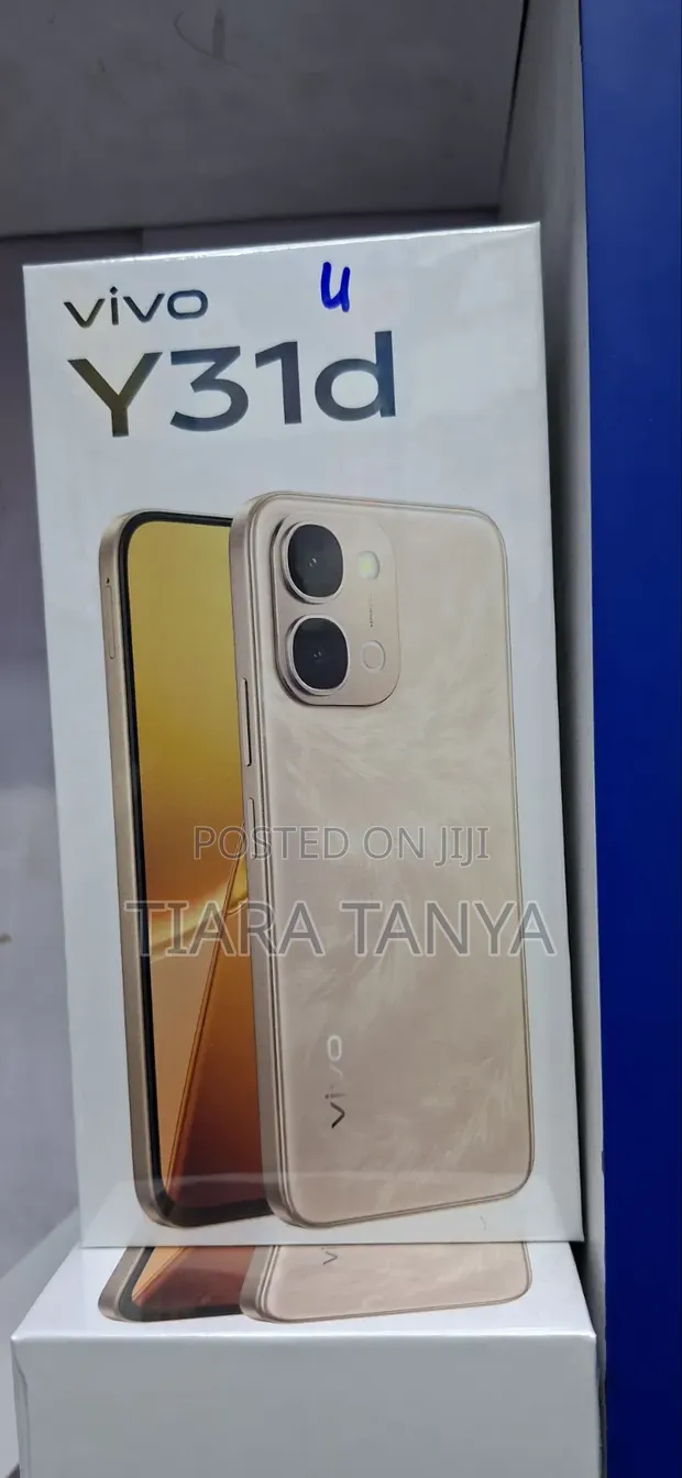 Vivo Y31d 256GB Mpya Nyeusi - 1