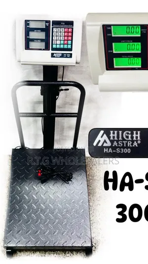 Heavy-Duty Platform Scale 150kg with Metal Guard