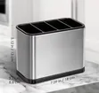 4 Compartment Countertop Kitchen Cutlery Holder - 2