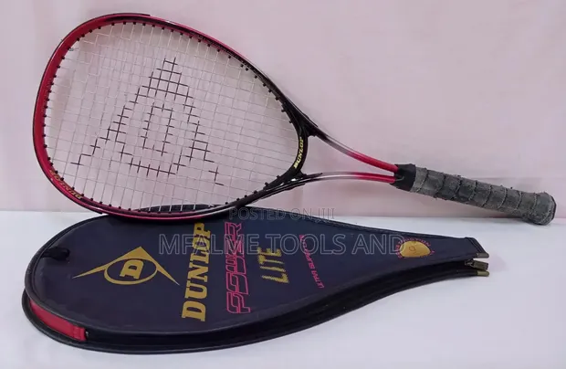 Ex-UK Dunlop Power Lite Ultra Tennis Racket - 1