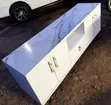 Modern Mid-Century TV Stand - White & Gold - 2