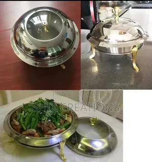 Chafing Dish Warmer ya Mduara kwa Buffet