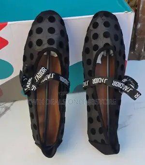 Viatu vya Ballet vya Wanawake vya Polka Dot
