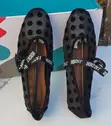 Ladies Polka Dot Ballet Flats - 1