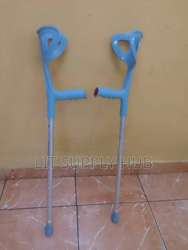 Open Cuff Elbow Crutches - Adult - 1