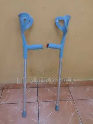Open Cuff Elbow Crutches - Adult