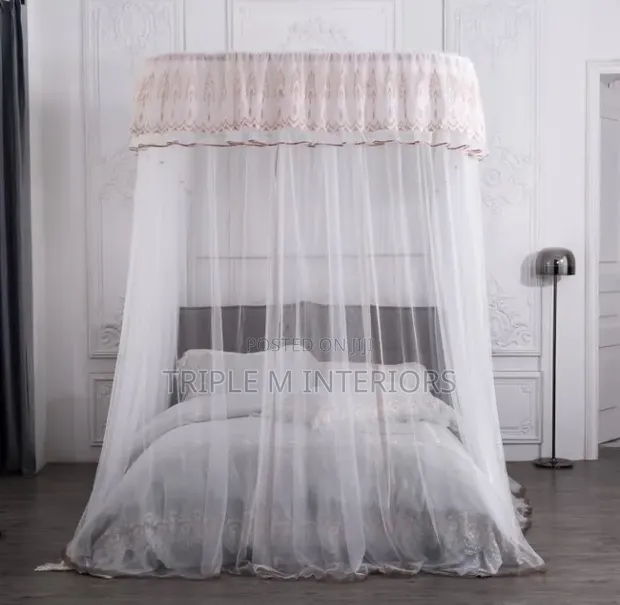 6x6 Complete 2 Rail Stand Mosquito Net - 1