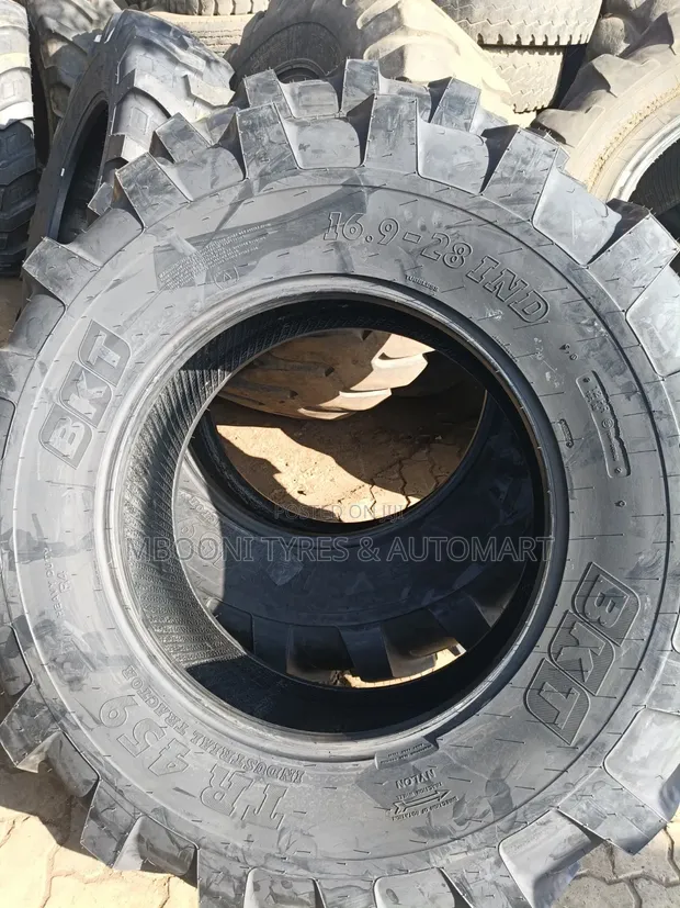 16.9-28 BKT Industrial Tyre for Backhoe - 1